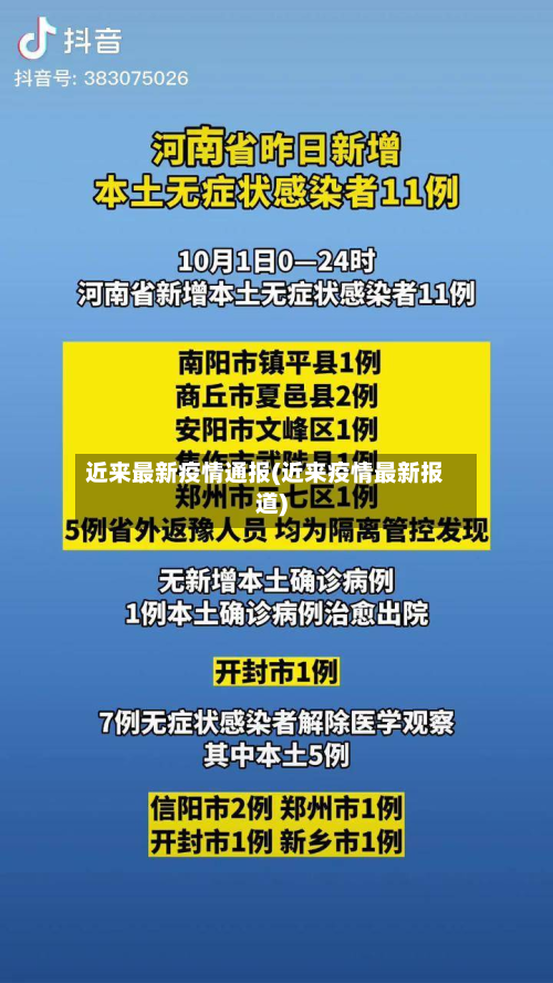 近来最新疫情通报(近来疫情最新报道)-第3张图片