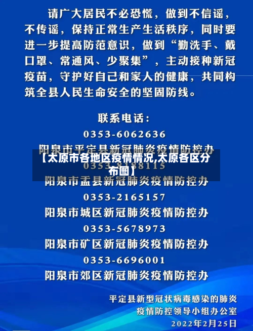 【太原市各地区疫情情况,太原各区分布图】